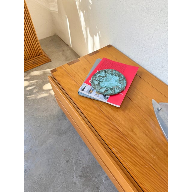 Pine Bedside Table from Maison Regain, 1970s For Sale - Image 11 of 18
