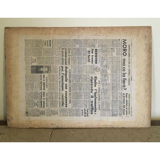 Ermete Lancini, Abstract Collage, 1960s, Mixed Media For Sale - Image 12 of 17