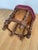 Wood Vintage Mid-Century Walnut Footstool With Floral Needlepoint Tapestry For Sale - Image 7 of 7