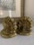 Brass Solid Polished Brass Flower Pod Bookends - A Pair For Sale - Image 8 of 9