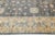 Charcoal Modern Khotan Style Charcoal Grey & Gold Handmade Wool Rug 10x14 For Sale - Image 8 of 12
