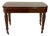 Folding Table with Ingenious Folding Extension Mechanism in Hand-Polished Shellac For Sale