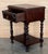 1900 - 1909 Pair of Spanish Nightstands With One Drawer and Low Shelve For Sale - Image 5 of 9