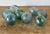 Glass Vintage Boho Green Glass Spheres - Set of 8 For Sale - Image 7 of 8