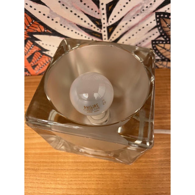 1970s Ice Cube Table Lamp from Peill & Puztler, 1970s For Sale - Image 5 of 7