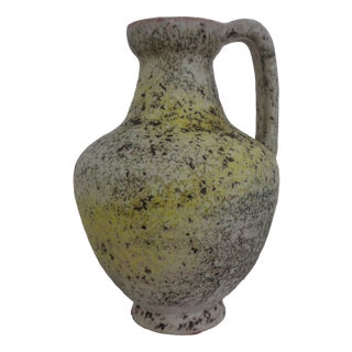 Ceramic 7302 Handled Vase by Fridegart Glatzle for Karlsruher Majolika, Germany, 1960s For Sale