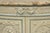 Renaissance French Renaissance White Blue Painted Figural Carved Marble Top Buffet Commode For Sale - Image 3 of 18