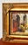 1990s Guido Borelli Signed Oil Painting Italian Mediterranean Courtyard Ornate Frame For Sale - Image 5 of 17
