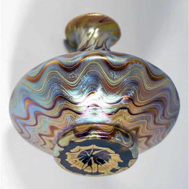Art Nouveau Glass Vase by Loetz, Former Austria-Hungary, 1900s For Sale - Image 5 of 9