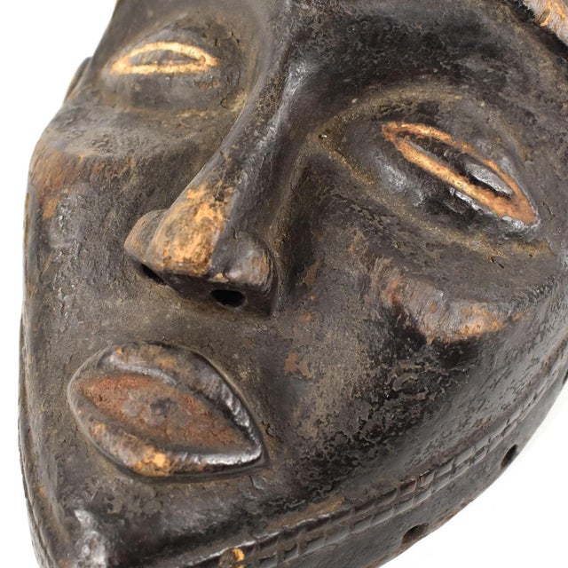 Wood Early 20th Century Senufo Wood Mask Côte d'Ivoire For Sale - Image 7 of 7