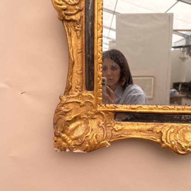 Glass 18th French Mirror For Sale - Image 7 of 9