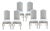 Set of Six 19th Century Louis XV Dining Chairs For Sale