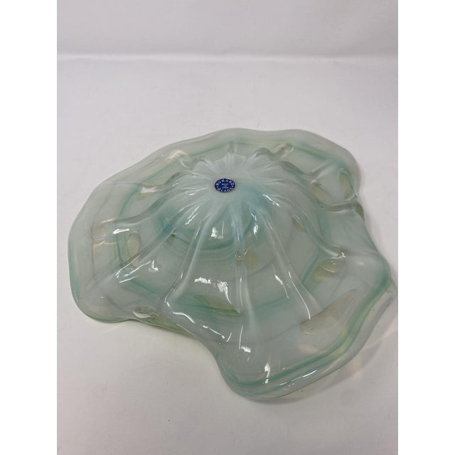 Traditional Vintage Candy Dish From Murano For Sale - Image 3 of 5