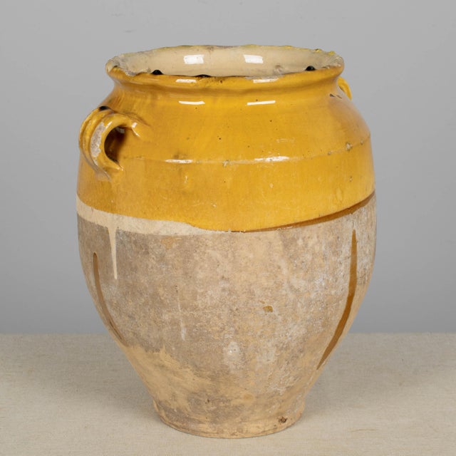 French Terracotta Vase or Pot À Confit 13.25"High For Sale - Image 9 of 11