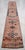 1960s Runner Turkish Hand-Knotted Rug Peach Hallway Decor Kitchen Floor Accent 2x13 Ft Approx For Sale - Image 6 of 15