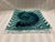 Late 20th Century Fused Art Glass Decorative Square Bowl With Nautilus Motif For Sale In Atlanta - Image 6 of 8