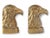 American Vintage Brass Eagle Bookends, Pair For Sale - Image 3 of 6