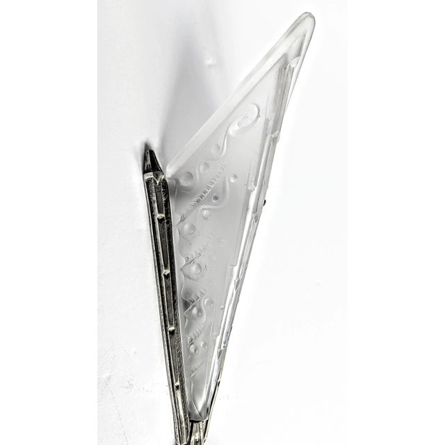 Single French Art Deco Wall Sconce For Sale - Image 4 of 5