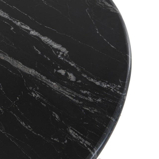 Four Hands Oranda Dining Table - Black Marble For Sale - Image 9 of 11