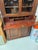 Brown Antique Mahogany Bookcase with Secretaire For Sale - Image 8 of 10