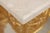 Rococo Style Gilt & Gold Marble Top Console Table For Sale - Image 13 of 18