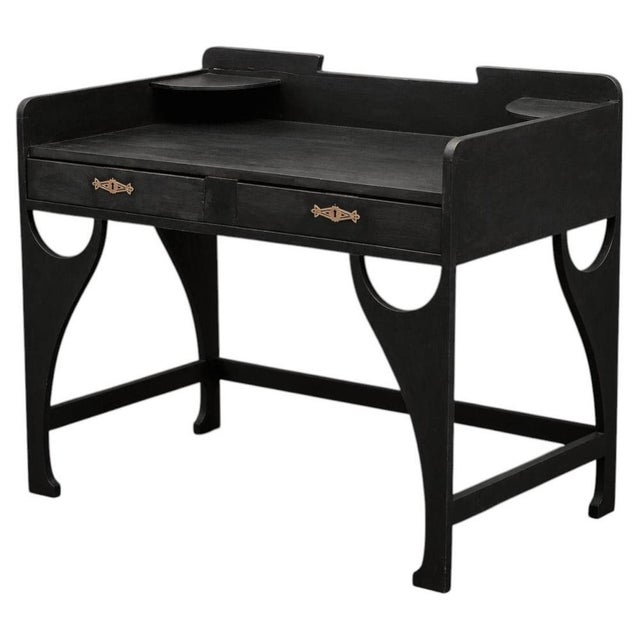 Sculptural Jugend Desk attributed to N. Boman for Oy, Finland, 1927 For Sale - Image 11 of 11