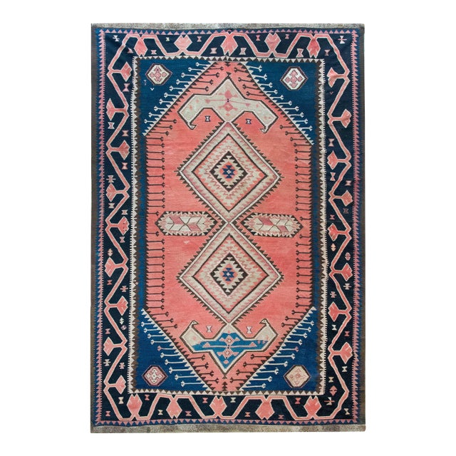 Early 20th Century Turkish Konya Kilim Rug For Sale