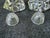 Vintage Cut Crystal Salt & Pepper Pedestal Shakers a Pair For Sale In New York - Image 6 of 16