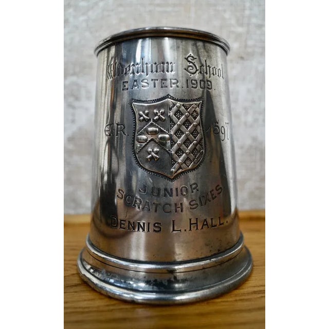 Antique Aldenham School Scratch Sixes Trophy, 1909 For Sale - Image 3 of 10