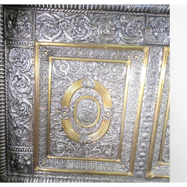 17th-Century Italian Silver and Gilt Silver Altar Panel For Sale - Image 15 of 18