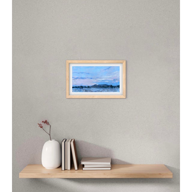 2020s Evening Stillness - Impressionist Landscape Oil Painting For Sale - Image 5 of 6