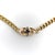 Late 19th Century Victorian 14k Gold Curb Link Diamond and Sapphire Necklace For Sale - Image 9 of 12