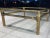 Metal Brass Coffee Table Base From Mastercraft For Sale - Image 7 of 12