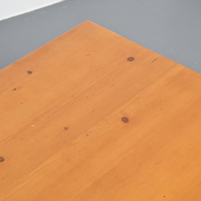 Pine Dining Table for Les Arcs, France, 1970s For Sale - Image 4 of 13