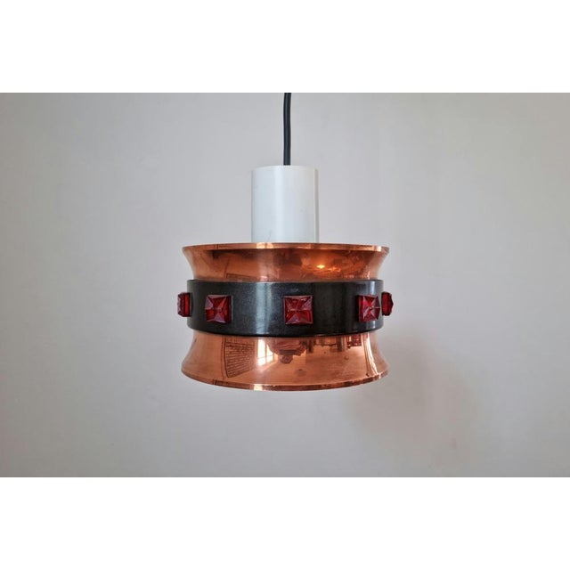 Metal Mid-Century Pendant from Vitrika, Sweden, 1970s For Sale - Image 7 of 16