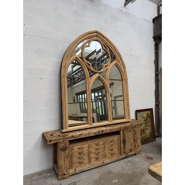 Late 19th Century Gothic Mirror For Sale - Image 4 of 12