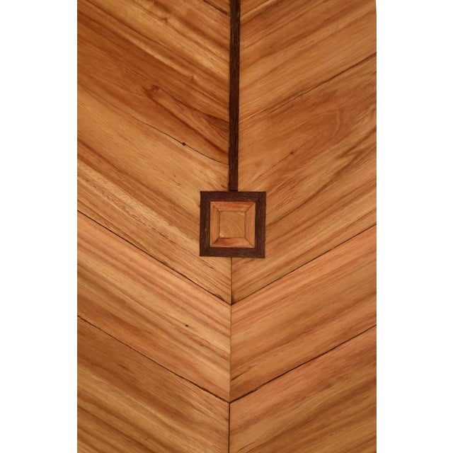 Brown Octagonal Extending Table in Mahogany, 1920 For Sale - Image 8 of 18