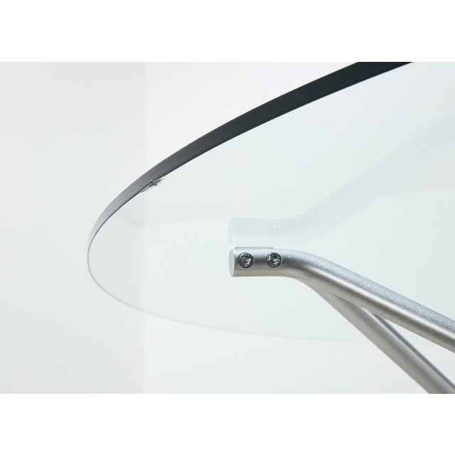 Silver Orrido Canyon Dining Table by Paolo Pallucco & Mireille Rivier, Italy, 1987 For Sale - Image 8 of 9