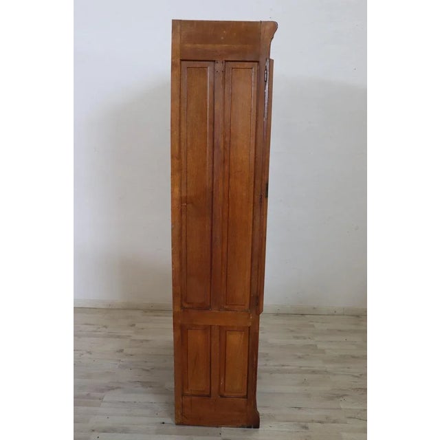 Filing Cabinet with Drawers and Shutter Door in Oak, 1920s For Sale - Image 18 of 18