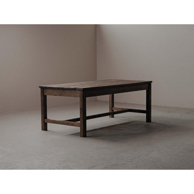 Early 20th Century French Farmhouse Table in Pine, 1900 For Sale - Image 5 of 18