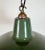 Mid-Century Modern Industrial Green Enamel Factory Pendant Lamp from Multi Electrical Co., 1960s For Sale - Image 3 of 18