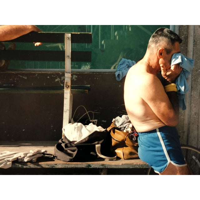 Jerome Liebling, Vintage Signed Color Photograph Handball Players 1983 Miami Beach Florida, 1983 For Sale - Image 4 of 9