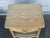 Vintage Wicker Nightstand With Drawer and Lower Shelf For Sale In Philadelphia - Image 6 of 8