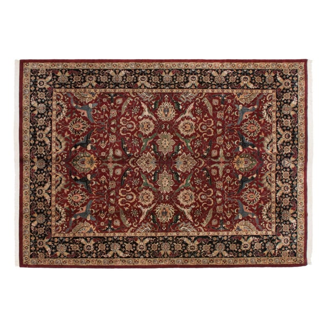 Vintage Agra Rug - 10' X 13'11" For Sale - Image 9 of 9