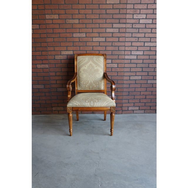 Ethan Allen Ethan Allen Townhouse Addison Dining Chairs ~ Set of 6 For Sale - Image 4 of 15