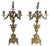 Antique Bronze Candelabra, Set of 2 For Sale