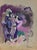 Modern Mino Maccari, Modern Figures, Nude, 1940s, Drawing in Tempera and Watercolor For Sale - Image 3 of 3