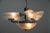 Glass Art Deco Chandelier, Czechoslovakia, 1930s For Sale - Image 7 of 10