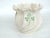 Ceramic Belleek Ireland Porcelain Pink Rose Green Leaves Flower Vase For Sale - Image 7 of 12