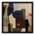 Enigme, Geometric Abstract, Contemporary, Framed by Sophie Dumont For Sale